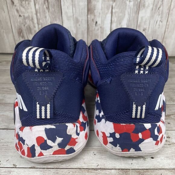 Adidas D.O.N. Issue 3 GCA Team USA Basketball Shoe Men's size 8 Style GW2945 - Picture 6 of 12